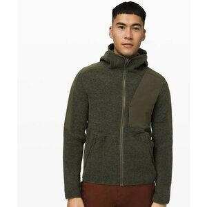 Lululemon Men’s Tundra Trek Full Zip Green Medium